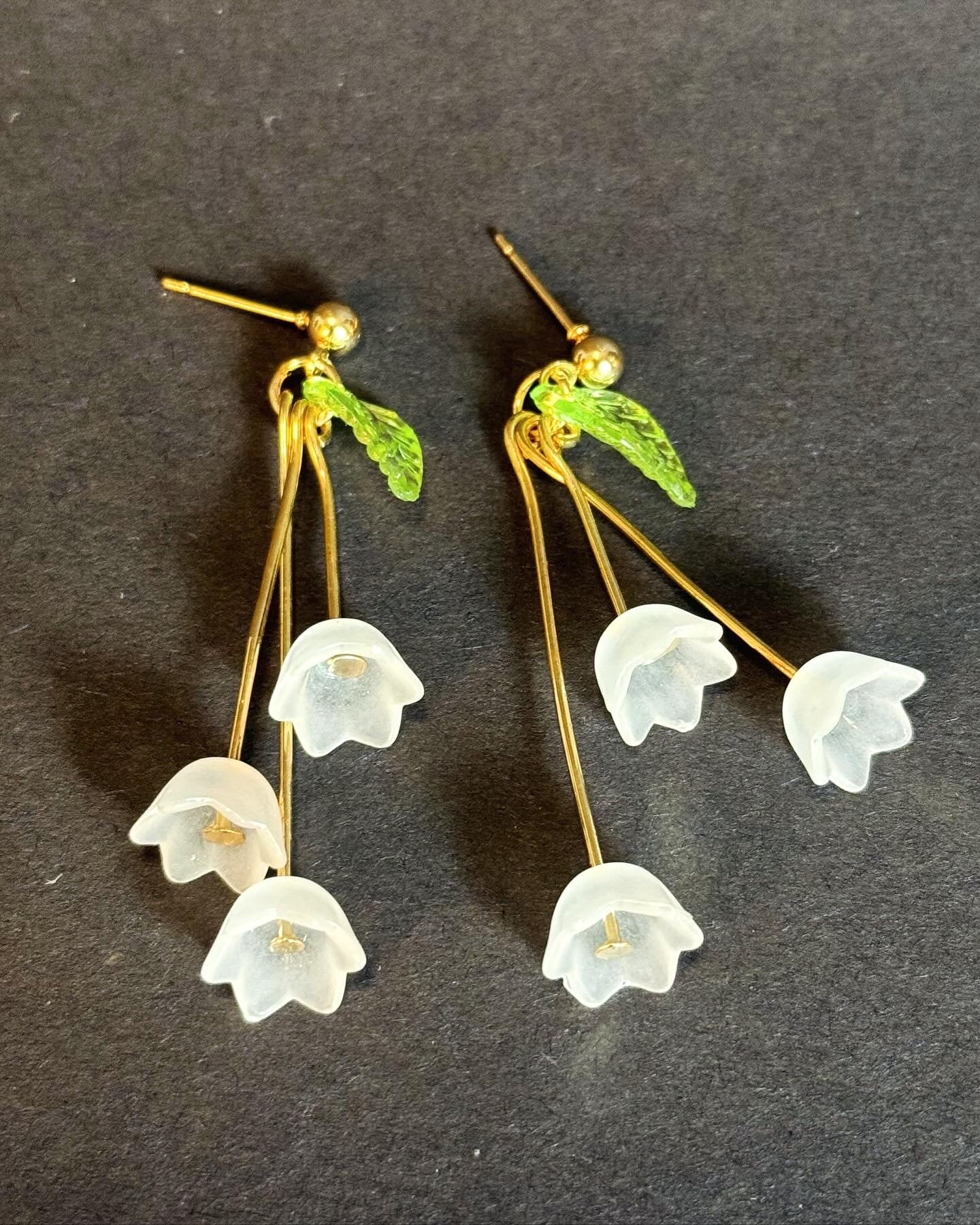 Lily of the Valley Earrings Flower Earrings