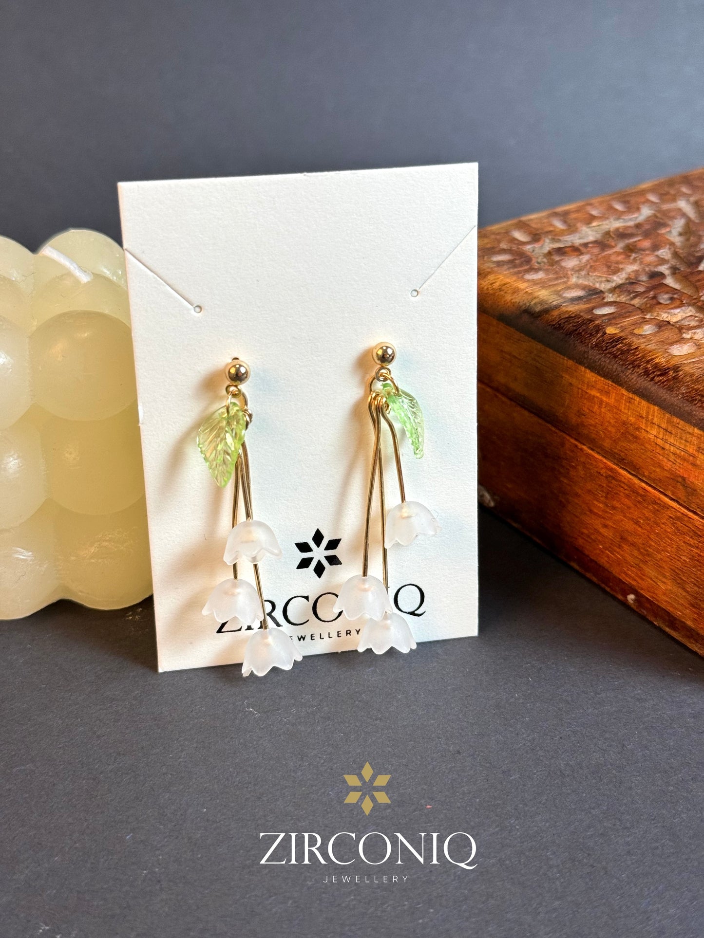 Lily of the Valley Earrings Flower Earrings