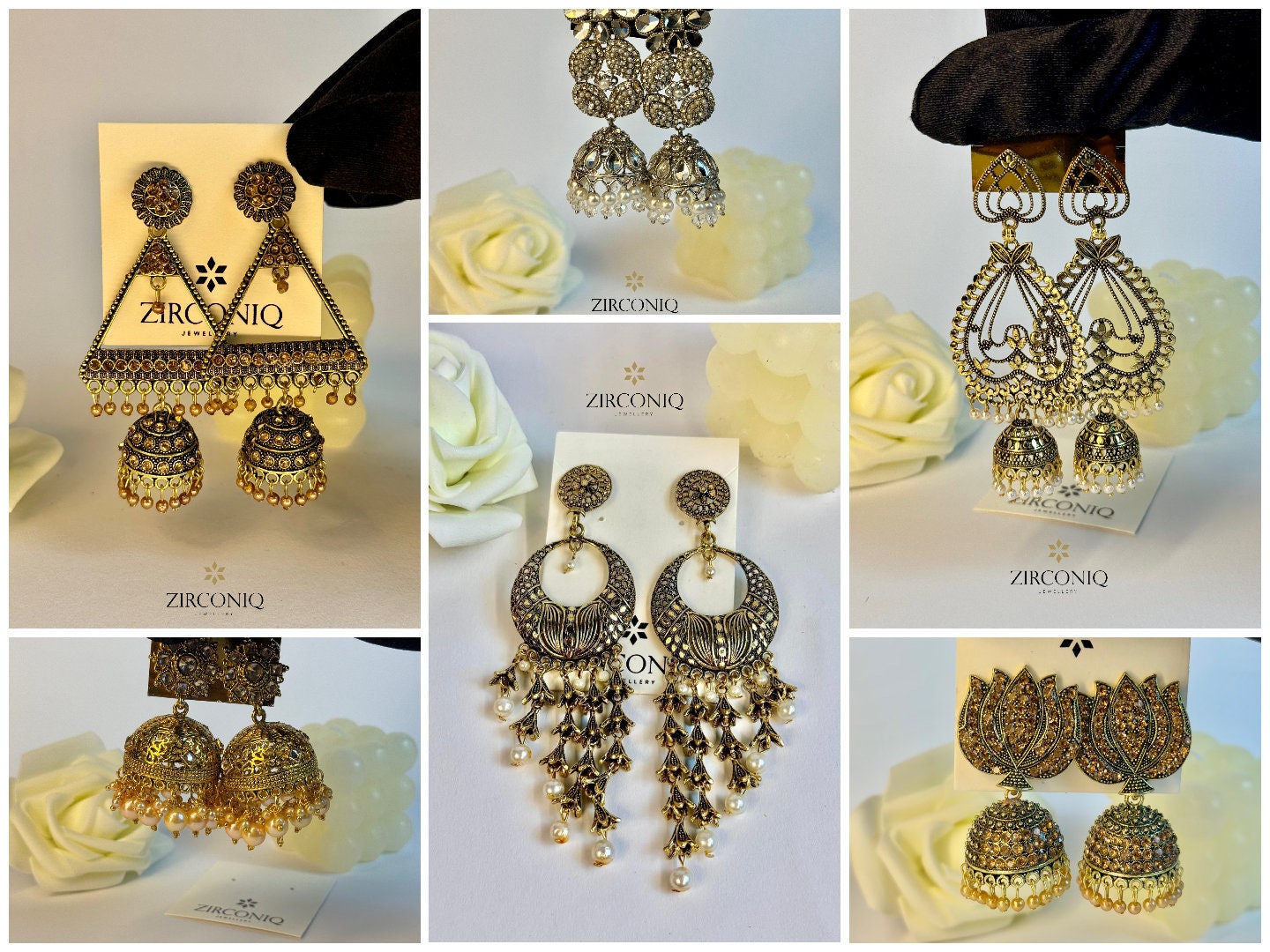Boho Indian/Pakistani Jhumka for Women