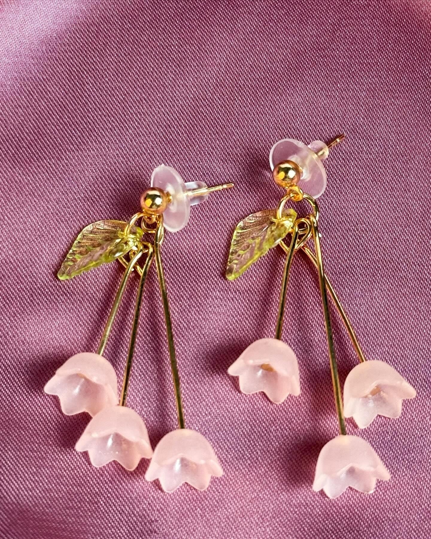 Lily of the Valley Earrings Flower Earrings