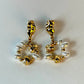 18K Gold-Plated Baroque Pearl Drop Earrings