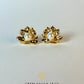 18K Gold-Plated Pearl Earrings