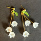 Lily of the Valley Earrings Flower Earrings