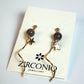 Gold Twisted Swirl Earrings