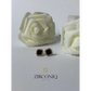 Chic Black Gem Stud Earring