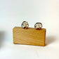 Gold Plated Pearl Studs