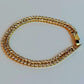 Gold Plated Zircon Bracelet