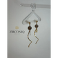 Gold Twisted Swirl Earrings