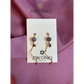 Gold Twisted Swirl Earrings