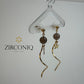 Gold Twisted Swirl Earrings