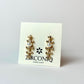 18K Gold-Plated Bamboo-Inspired Pearl Drop Earrings