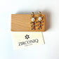 18K Gold-Plated Bamboo-Inspired Pearl Drop Earrings