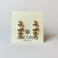 18K Gold-Plated Bamboo-Inspired Pearl Drop Earrings