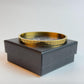 Gold Plated Bangle Bracelet by Zirconiq