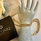 Gold Plated Zircon Bracelet