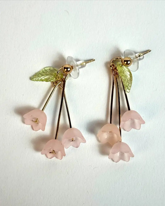 Lily of the Valley Earrings Flower Earrings