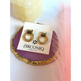 Multi Circle Layered Drop Earrings