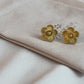 Gold Plated Golden Clover Earrings, Lucky Five Leaves  Clover Earrings, Stainless Steel Gold Plated Earrings, Lucky Jewelry for Her