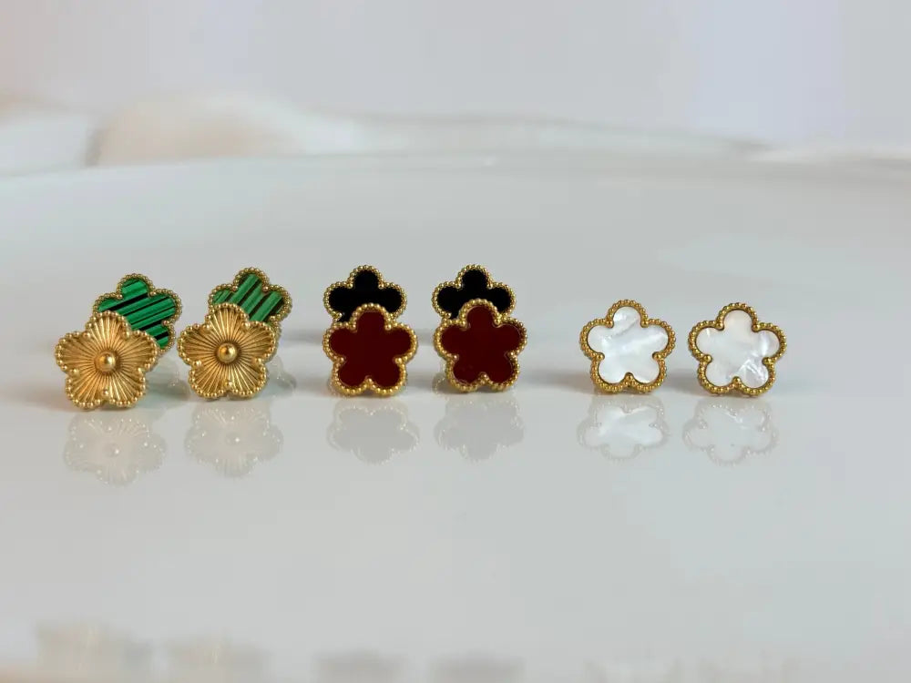 Pure Luck Clover Earrings
