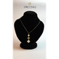 Triple Four-Leaf Clover Necklace