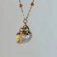 White Medium sized Natural Shell necklace